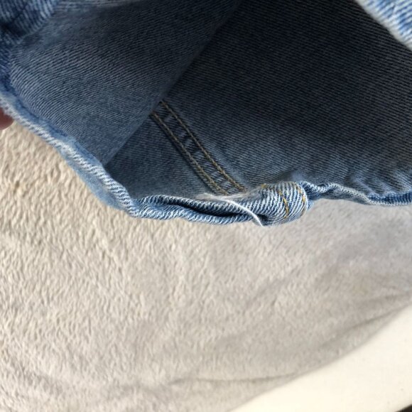 Levis Mens 505 Mens Jeans Size 38x32 Hemmed to 38x26 Straight - Picture 11 of 16